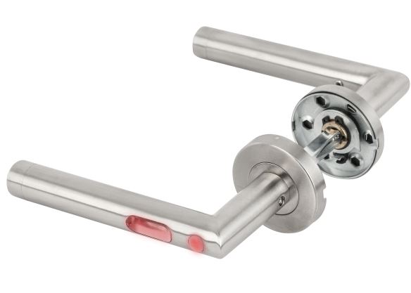 Mozgásérzékelős kilincspár, piros LED, YH-D13R-rd